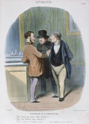 Diskussion über die Verfassung, 1848